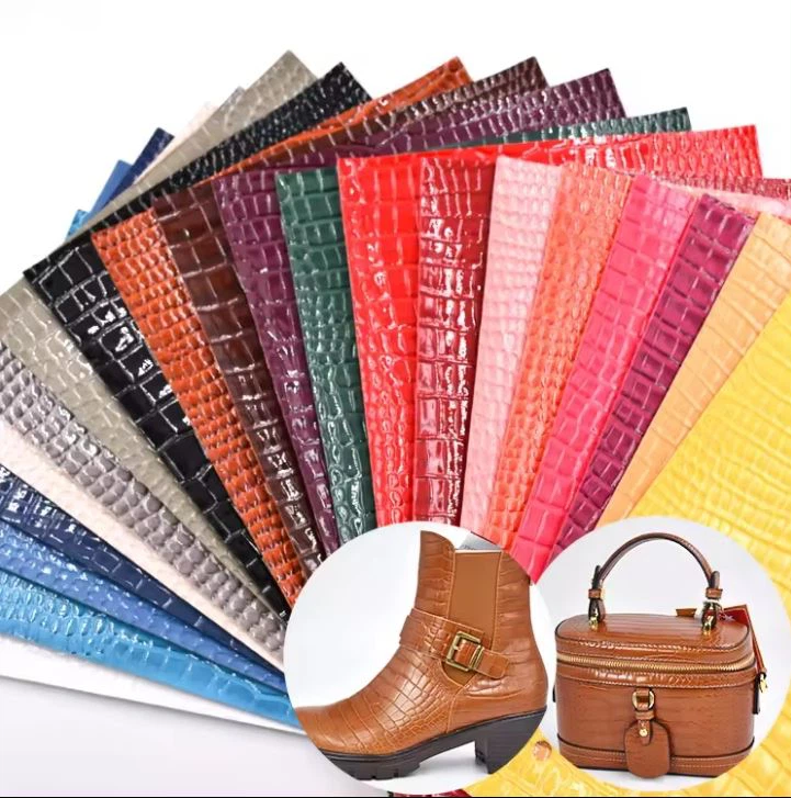 Bằng sáng chế thiết kế cá sấu PVC tổng hợp Vinyl Lartificial Leather