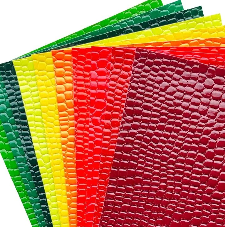 Printed Vinyl PVC Faux Synthetic Leather